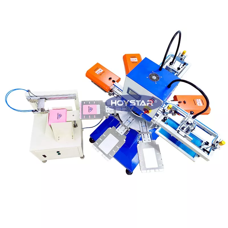 Otomatik 2 Renkli Peçete Serigrafi Baskı Makinesi