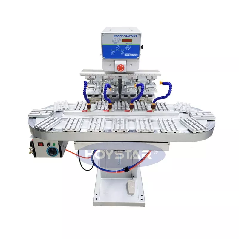 Büyük Boy Dört Renkli Konveyörlü Tampon Yazıcı