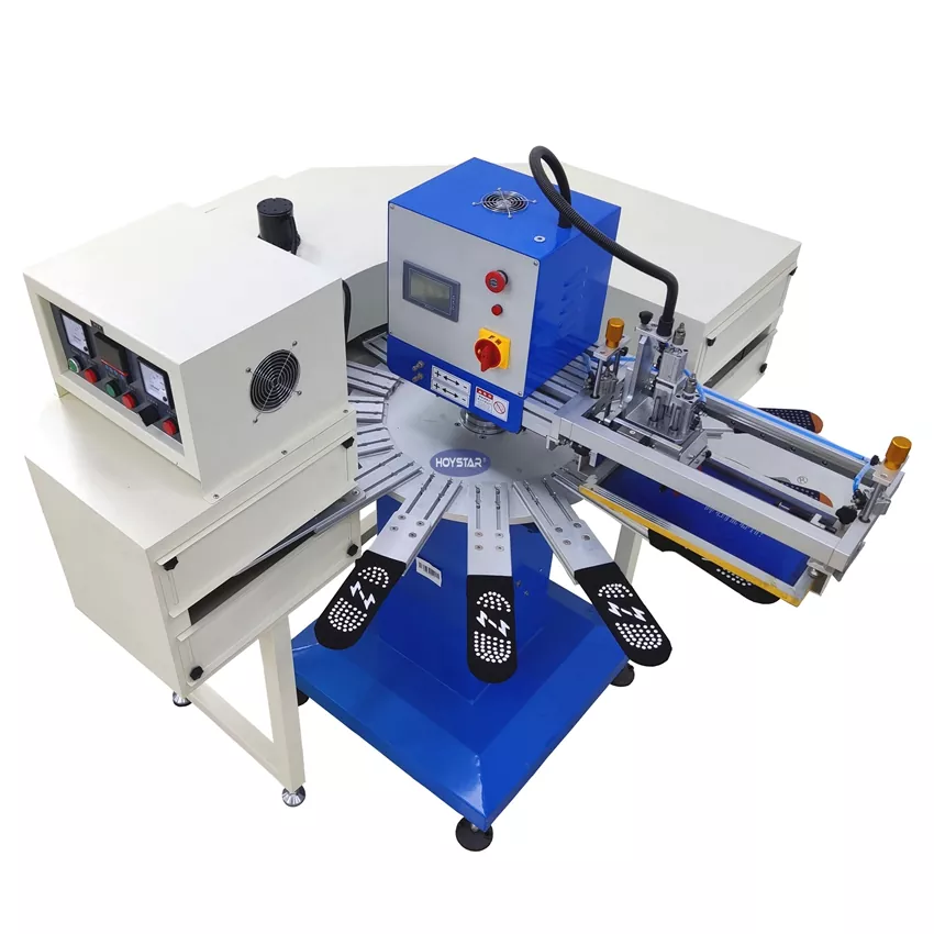 Büyük Boy Çorap Serigrafi Baskı Makinesi